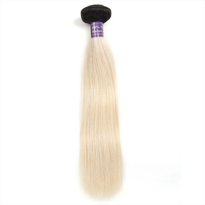 New Arrival 1B/613 Ombre Hair Weaves Straight Virgin Remy Hair 3 Bundles : ALLOVEHAIR