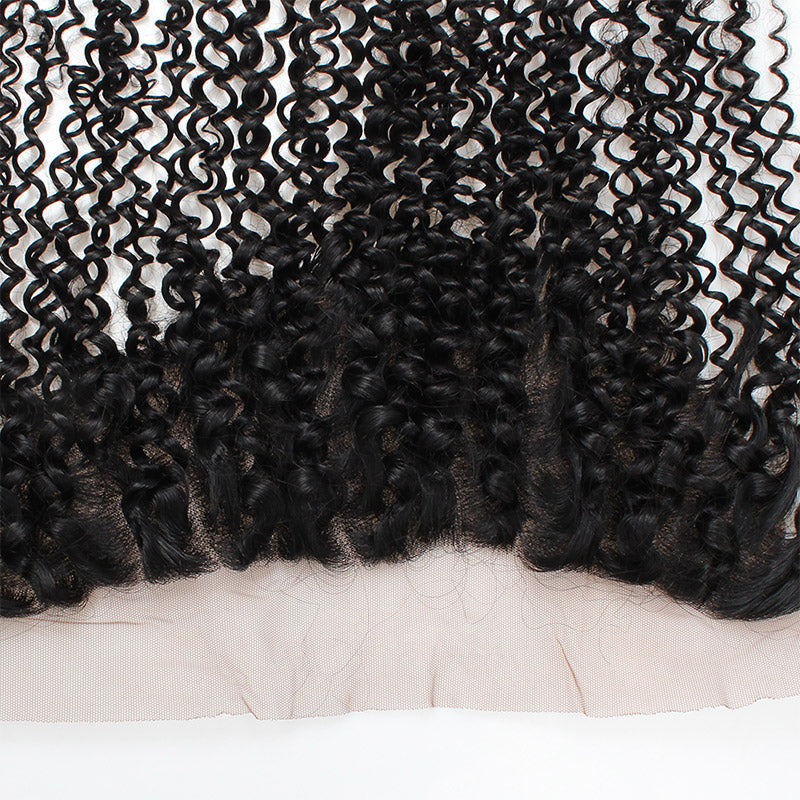 Allove Hair Wholesale 10 Bundles Kinky Curly 13*4 Lace Frontal Closure Human Hair : ALLOVEHAIR