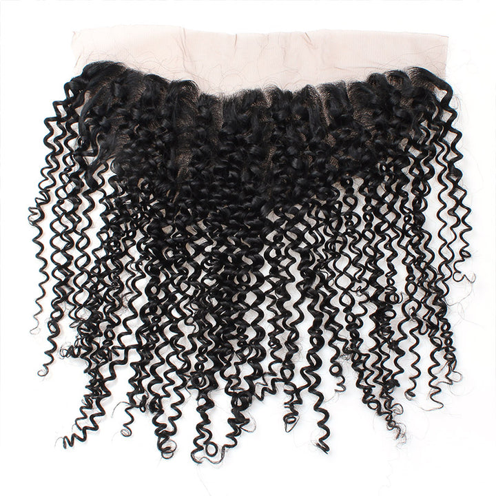 Allove Hair Wholesale 10 Bundles Kinky Curly 13*4 Lace Frontal Closure Human Hair : ALLOVEHAIR