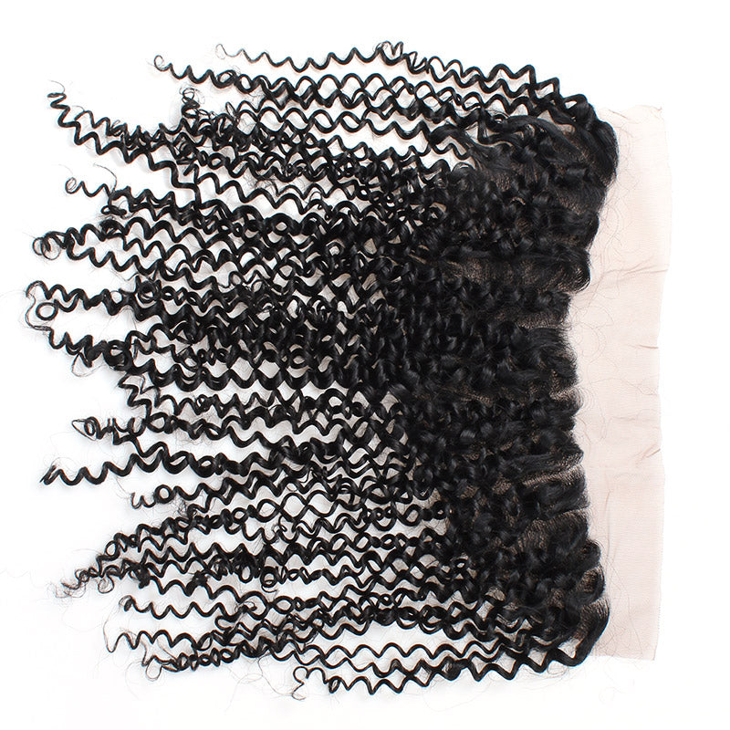 Allove Hair Wholesale 10 Bundles Kinky Curly 13*4 Lace Frontal Closure Human Hair : ALLOVEHAIR