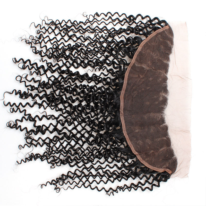 Allove Hair Wholesale 10 Bundles Kinky Curly 13*4 Lace Frontal Closure Human Hair : ALLOVEHAIR