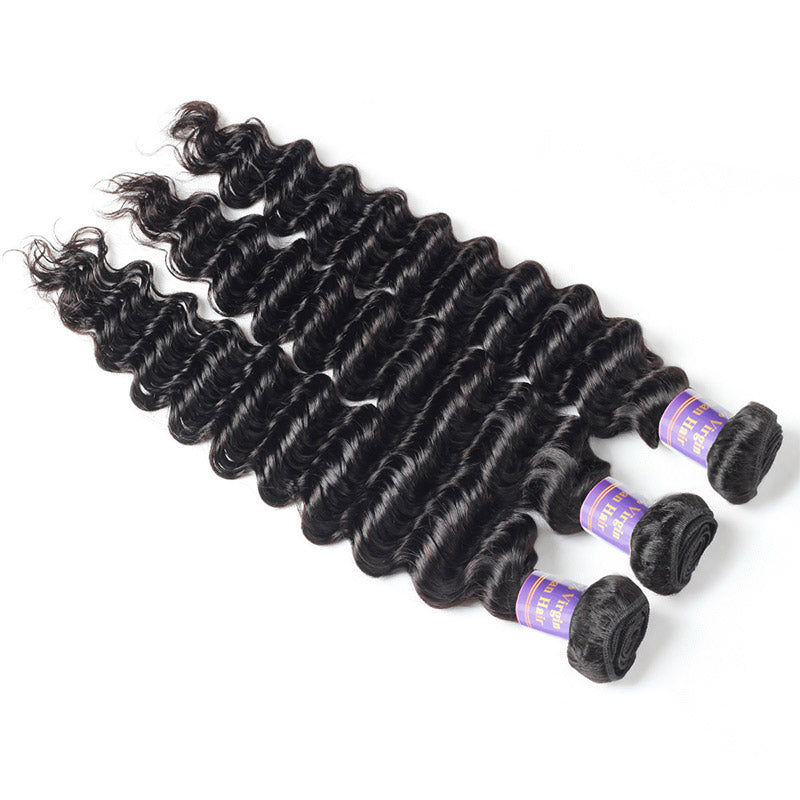 Wholesale 8A Deep Wave Virgin Human Hair 10 Bundles Deal : ALLOVEHAIR