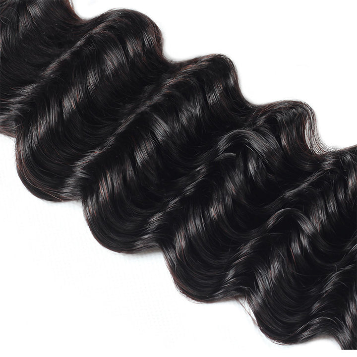 Wholesale 8A Deep Wave Virgin Human Hair 10 Bundles Deal : ALLOVEHAIR