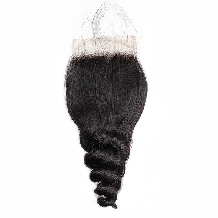 Loose Wave 4*4 Lace Closure Virgin Human Hair