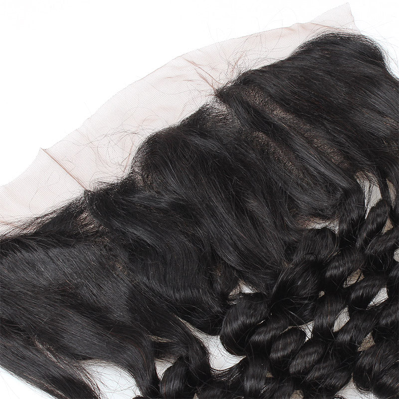 Allove Hair Virgin Loose Wave Lace Frontal Closure  Free Part : ALLOVEHAIR