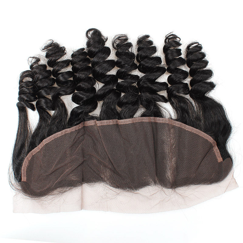 Allove Hair Virgin Loose Wave Lace Frontal Closure  Free Part : ALLOVEHAIR