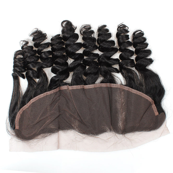 Allove Hair Virgin Loose Wave Lace Frontal Closure  Free Part : ALLOVEHAIR
