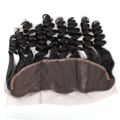 Allove Hair Virgin Loose Wave Lace Frontal Closure  Free Part : ALLOVEHAIR