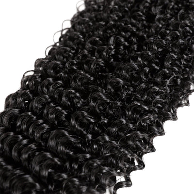 Allove Hair Brazilian Curly Wave 4 Bundles Virgin Human Hair : ALLOVEHAIR