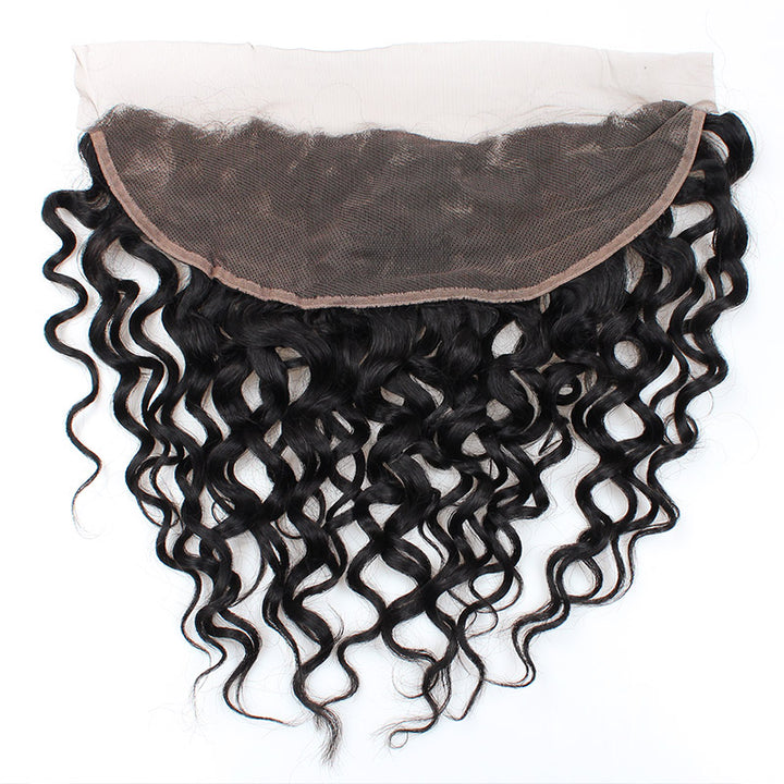 Allove Hair Wholesale 10 Bundles Water Wave  13*4 Lace Frontal Closure Human Hair : ALLOVEHAIR